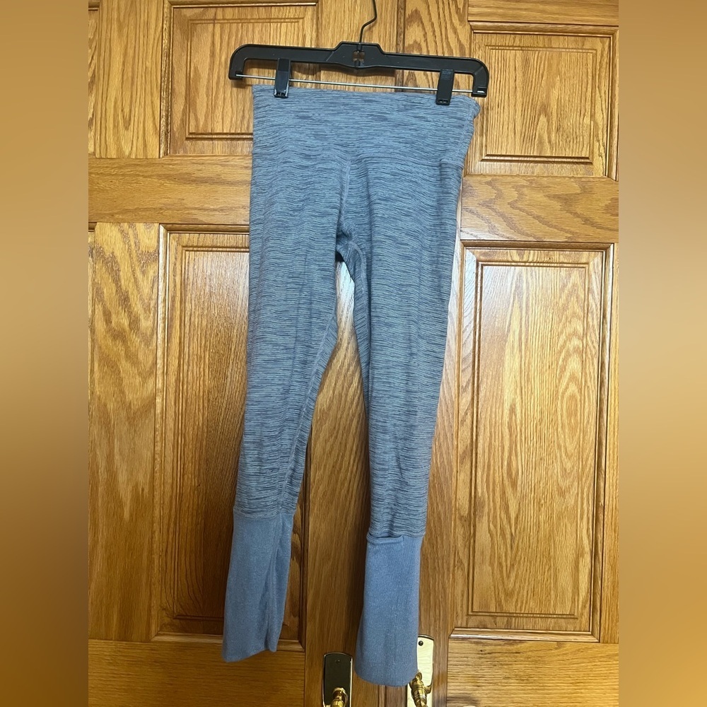 Lululemon - Wunder Under Crop - Wee Are From Space Coal Fossil Leggings